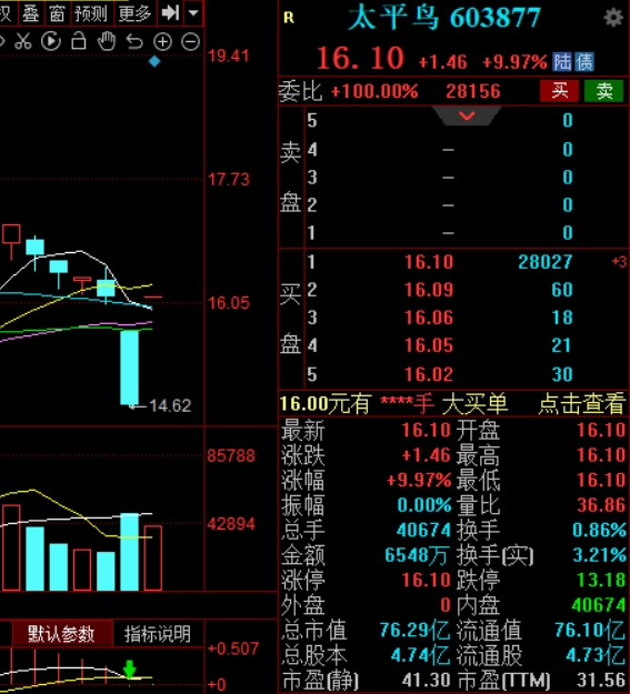 366股票配资在线炒股配资 太平鸟一字涨停，2023年净利润同比预增125%左右